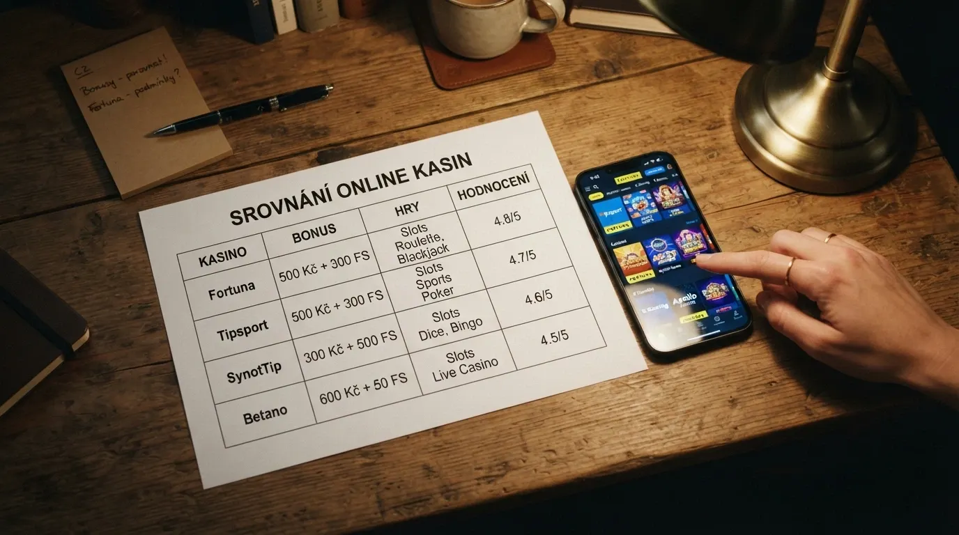 Srovnávací tabulka deseti online casin s SMS vkladem — od přímé SMS po NeteraPay